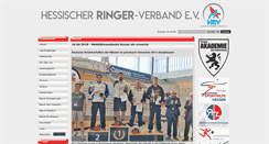 Desktop Screenshot of hessischer-ringerverband.de